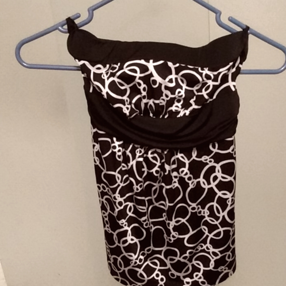Strapless blouse